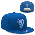 LOS ANGELES RAMS NEW ERA RETRO CUSTOM 9FIFTY SNAPBACK HAT - BLUE