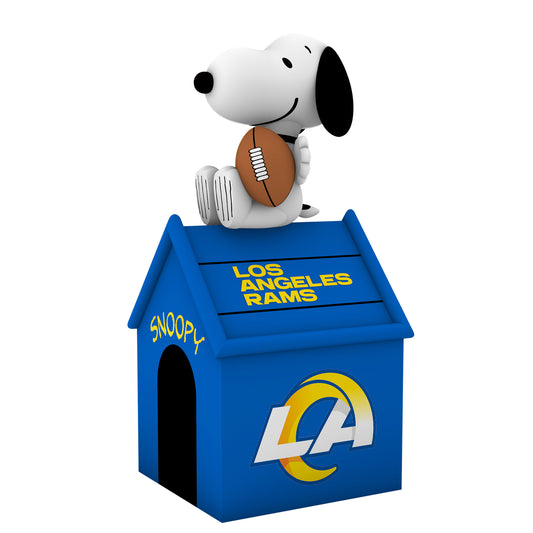 LOS ANGELES RAMS NFL INFLATABLE PEANUTS 5' SNOOPY DOG HOUSE