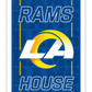 LOS ANGELES RAMS RECTANGLE NEOLITE LED WALL DECOR