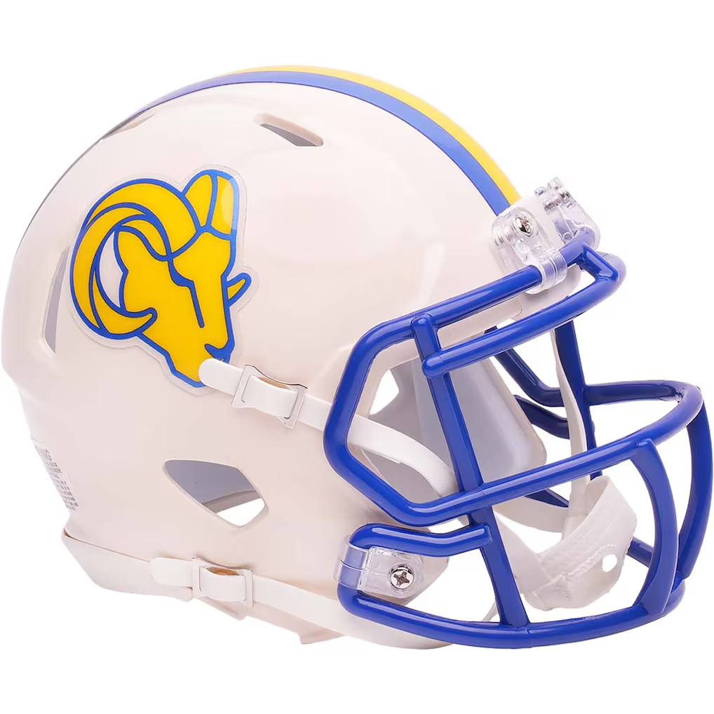 LOS ANGELES RAMS RETRO COLLECTION RIDDELL SPEED MINI HELMET