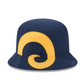 LOS ANGELES RAMS RETRO HELMET PACK BUCKET HAT
