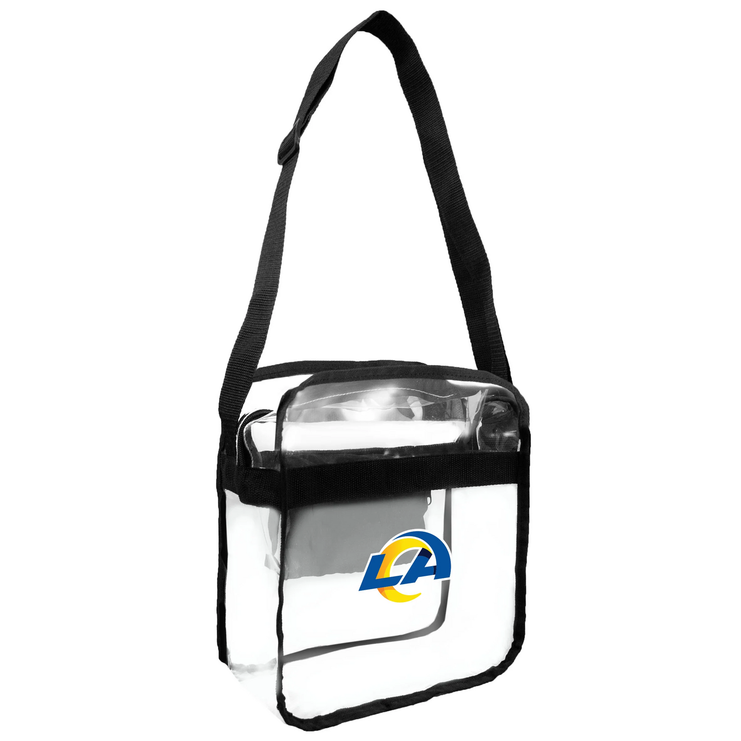 LOS ANGELES RAMS STADIUM-APPROVED  CLEAR CARRYALL CROSSBODY BAG