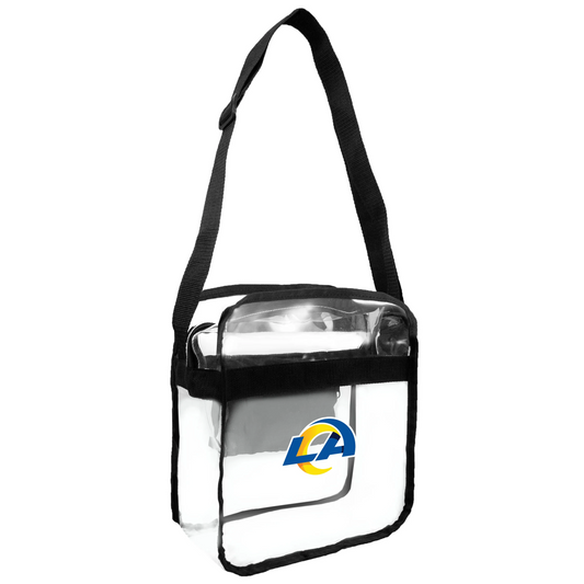 BOLSO BANDOLERA TRANSPARENTE APROBADO POR EL ESTADIO LOS ANGELES RAMS