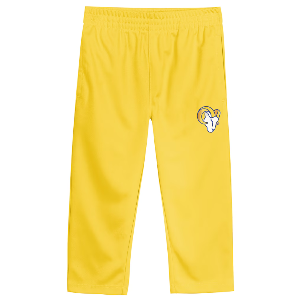 LOS ANGELES RAMS TODDLER OUTERSTUFF RED ZONE T-SHIRT & PANT SET - ROYAL/GOLD