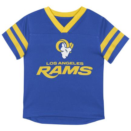 LOS ANGELES RAMS TODDLER OUTERSTUFF REDZONE SET - BLUE/GOLD