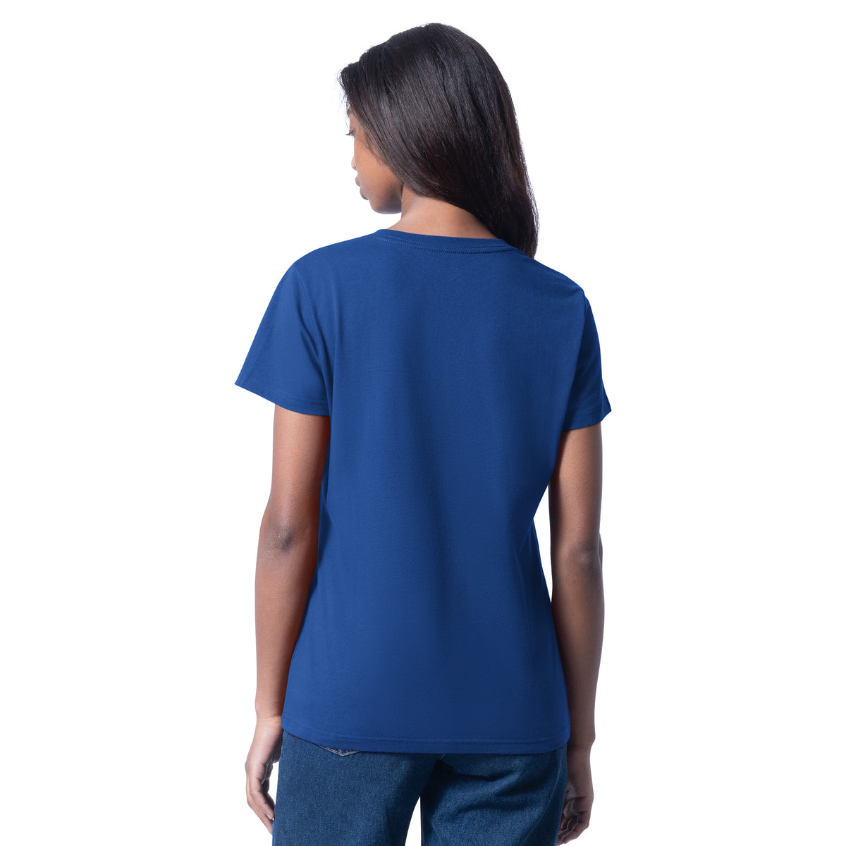 LOS ANGELES RAMS WOMEN'S G-III 4HER BY CARL BANKS CHEER DANCE II T-SHIRT - BLUE
