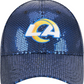 LOS ANGELES RAMS WOMEN'S SEQUIN 9FORTY ADJUSTABLE HAT - BLUE