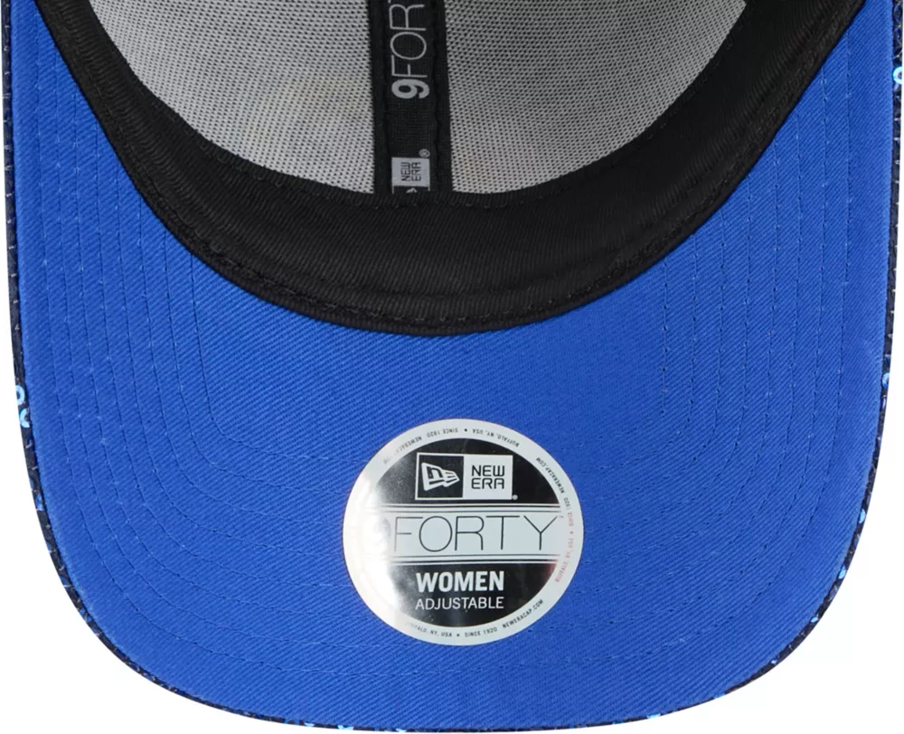 LOS ANGELES RAMS WOMEN'S SEQUIN 9FORTY ADJUSTABLE HAT - BLUE