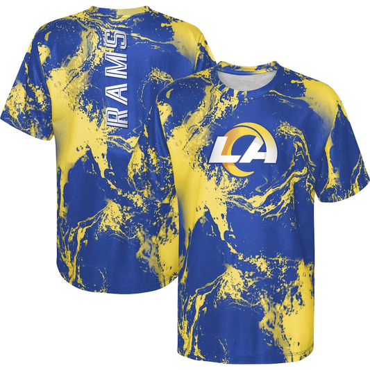 LOS ANGELES RAMS YOUTH IN THE MIX T-SHIRT