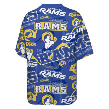LOS ANGELES RAMS YOUTH OUTERSTUFF SHIFT T-SHIRT - BLUE