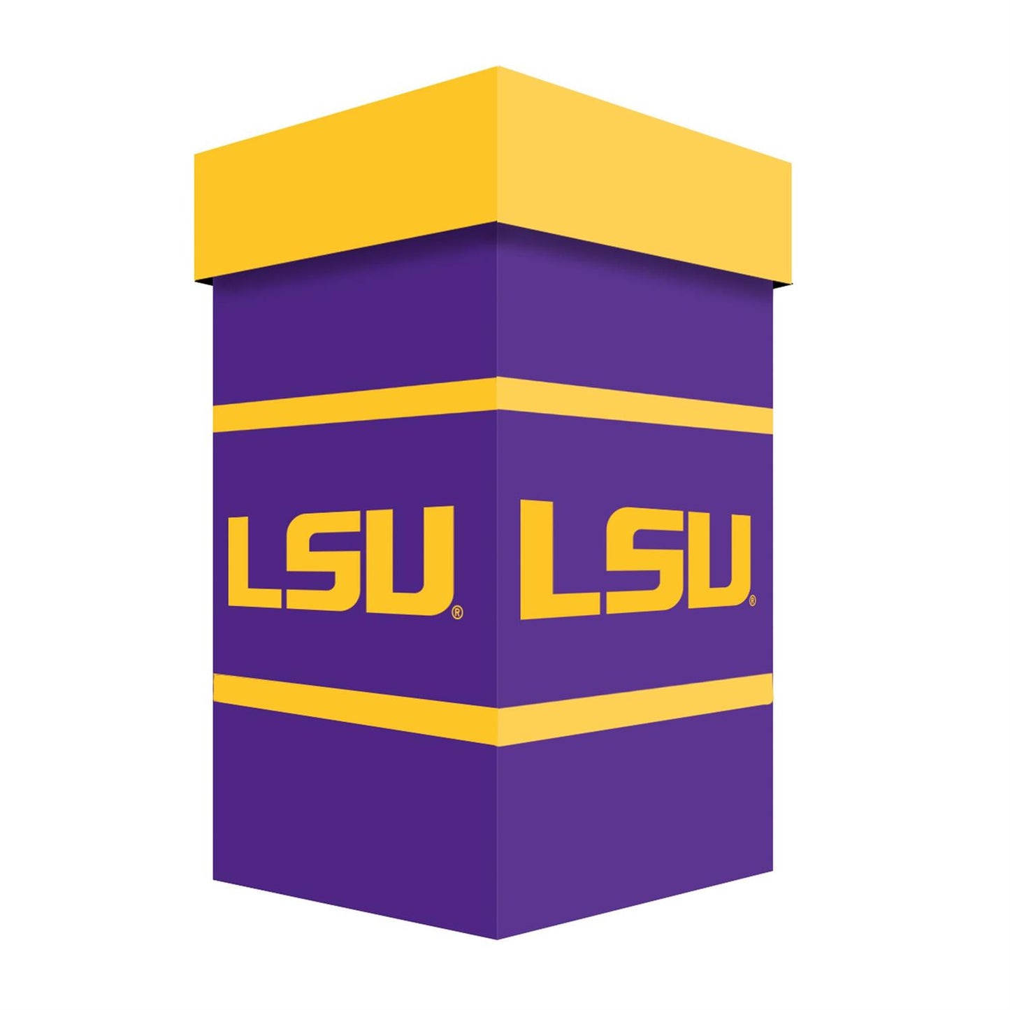LSU TIGERS 24OZ CERAMIC STEIN CUP WITH GIFT BOX