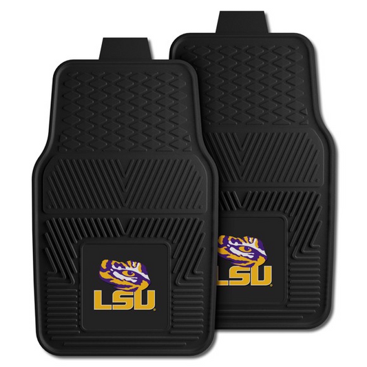 LSU TIGERS VINYL CAR MAT SET