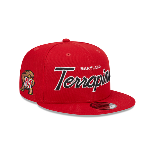 MARYLAND TERRAPINS EVERGREEN SCRIPT 9FIFTY SNAPBACK