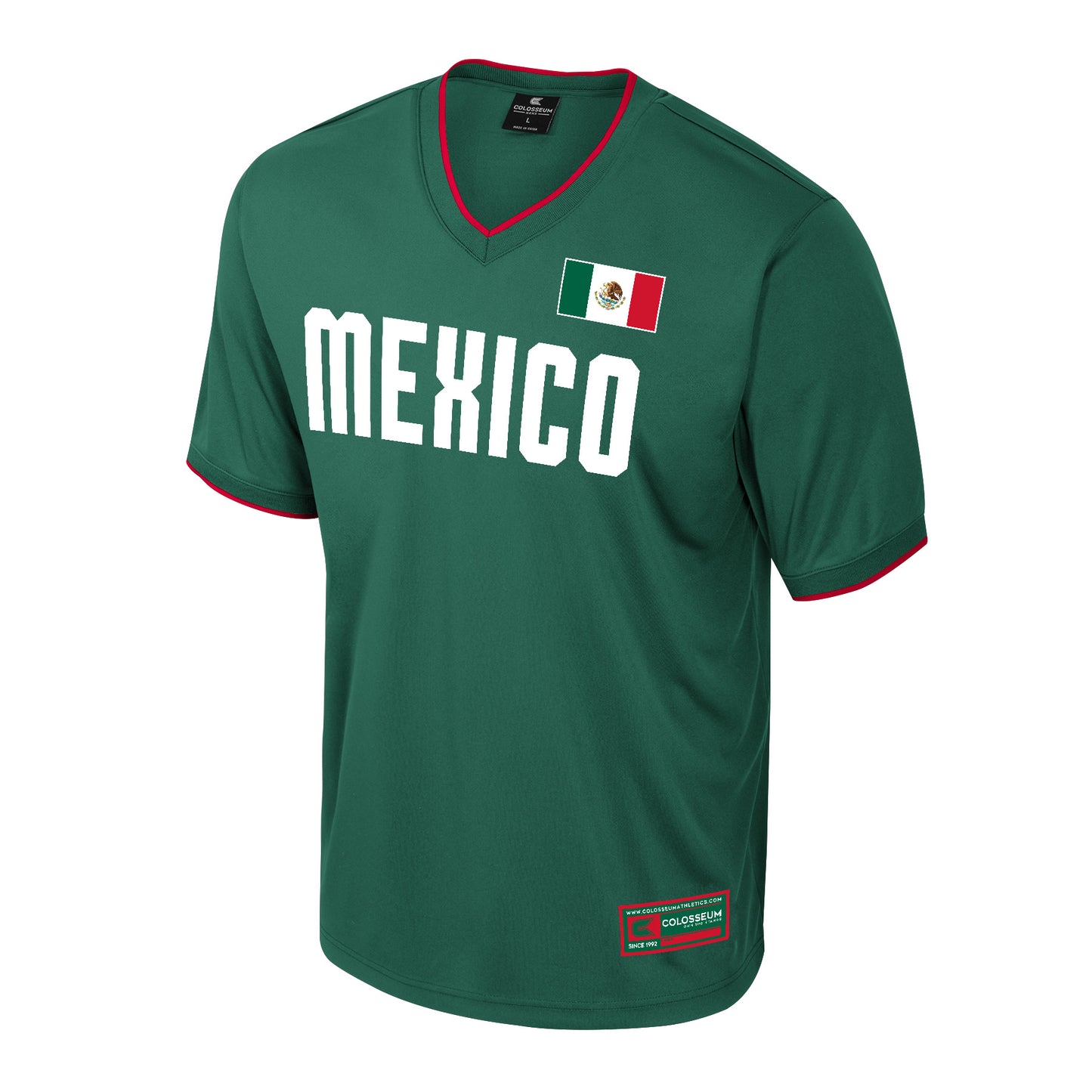 MEXICO MEN'S COLOSSEUM SOCCER JERSEY - GREEN