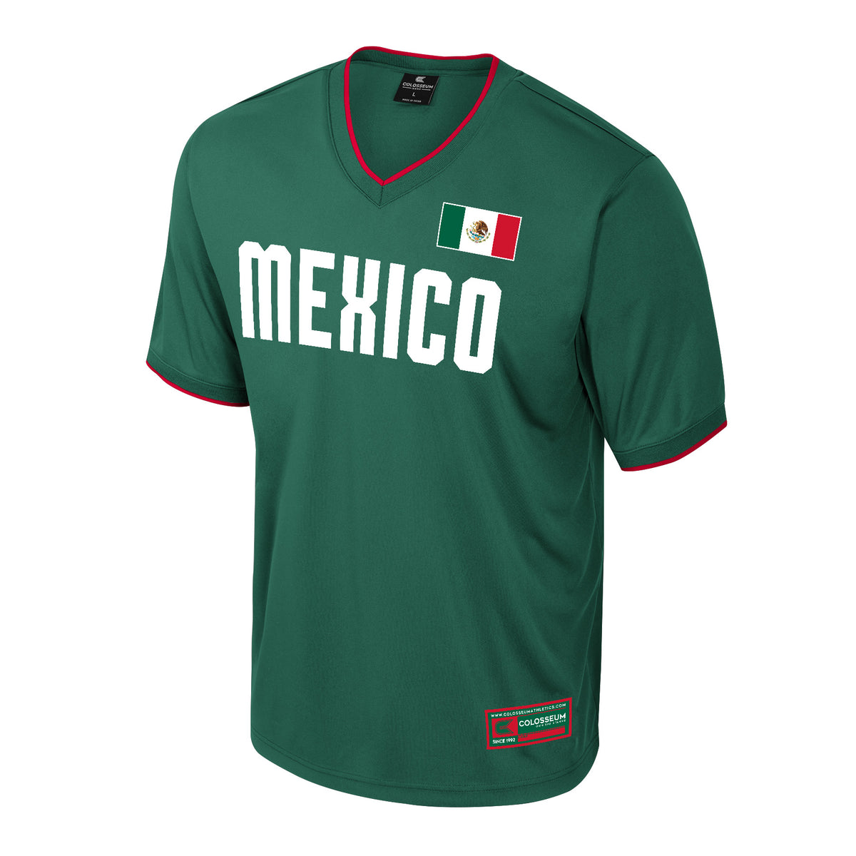 MEXICO MEN'S COLOSSEUM SOCCER JERSEY - GREEN