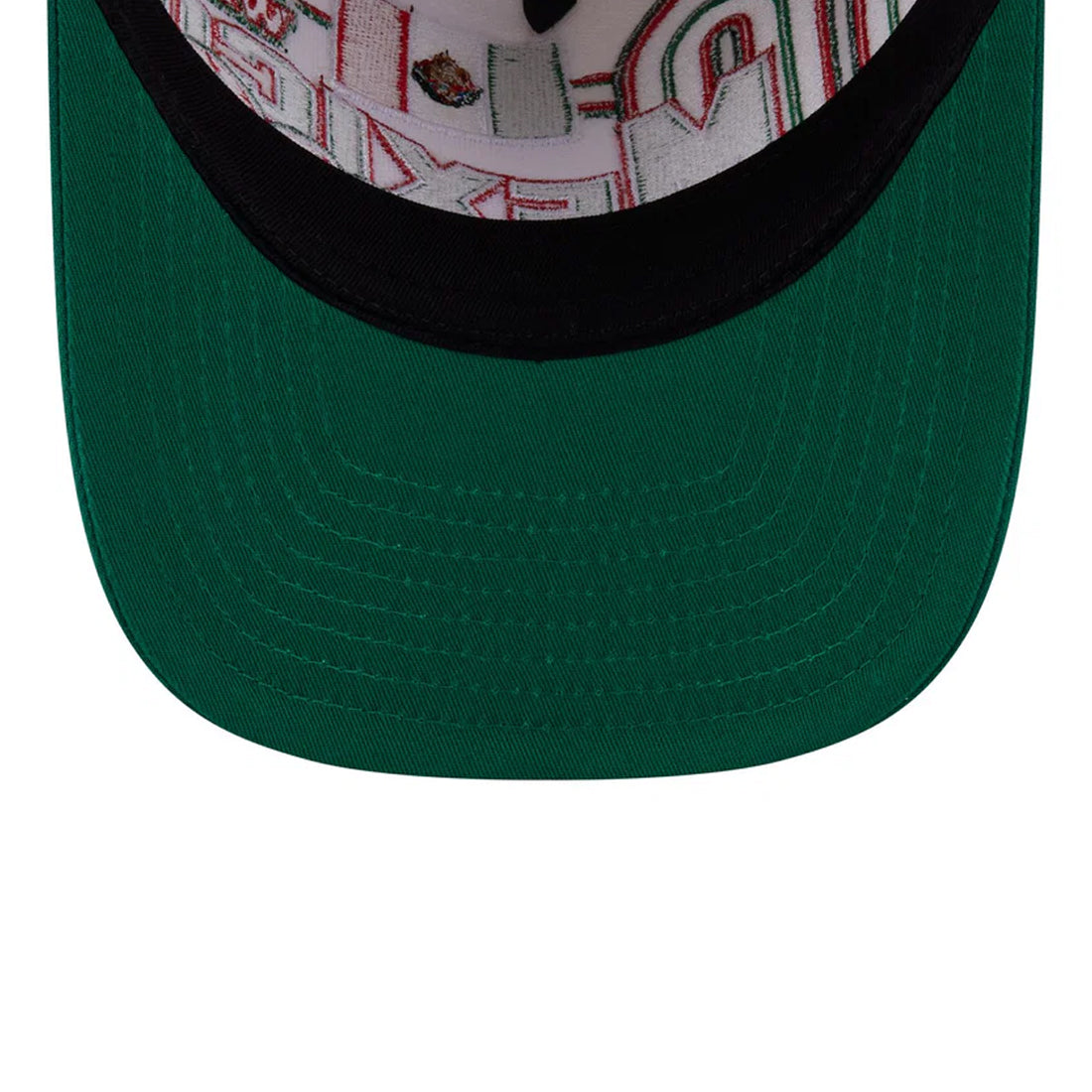 MEXICO NEW ERA CLASSIC 9FIFTY A-FRAME SNAPBACK HAT - CHROME WHITE/GREEN