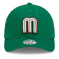 MEXICO WBC WOMEN'S FLORAL MESH 9FORTY M-CROWN TRUCKER HAT - GREEN
