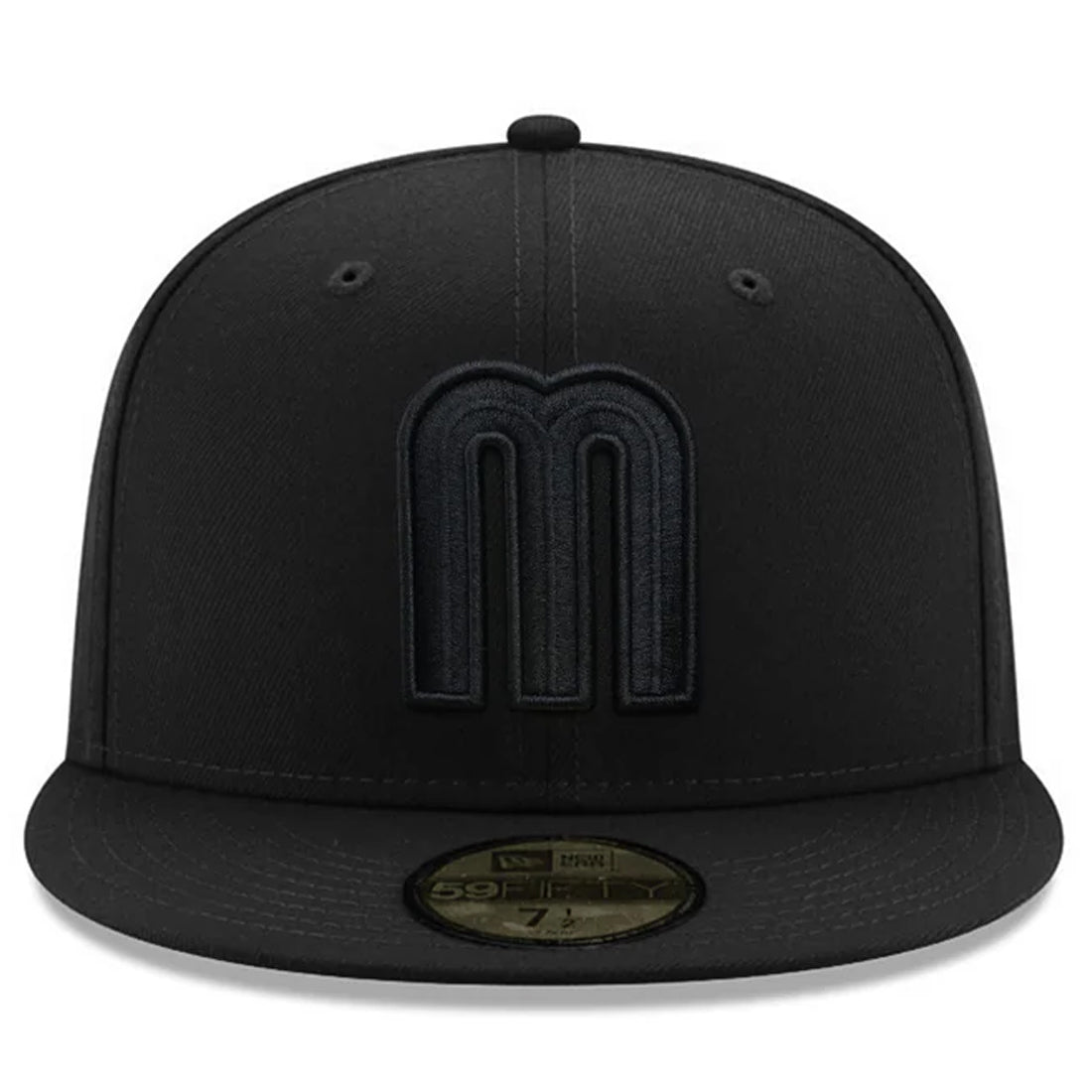 MEXICO WORLD BASEBALL CLASSIC CUSTOM 59FIFTY FITTED HAT - BLACK/BLACK