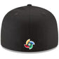 MEXICO WORLD BASEBALL CLASSIC CUSTOM 59FIFTY FITTED HAT - BLACK/SCARLET RED