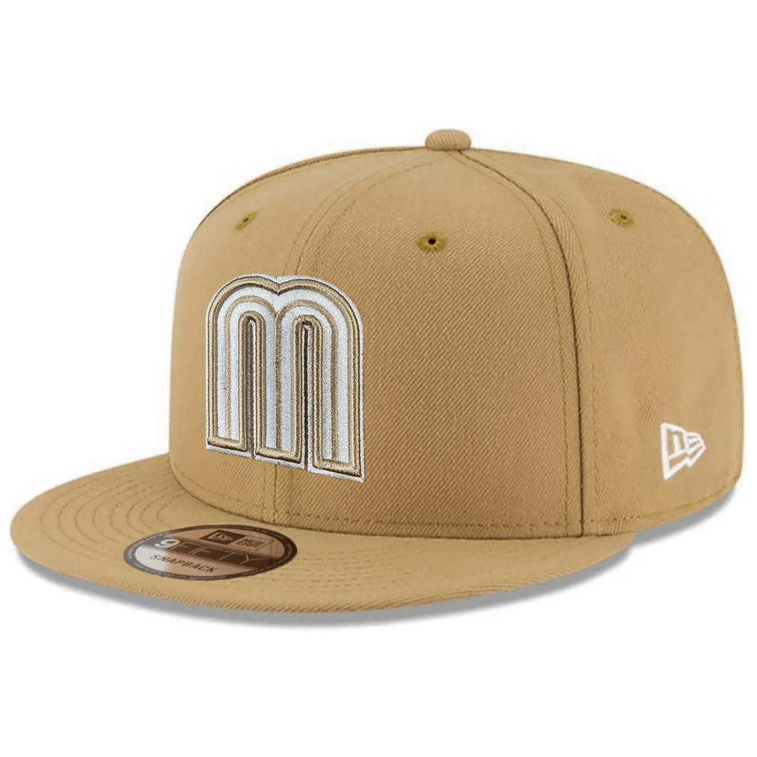MEXICO WORLD BASEBALL CLASSIC CUSTOM 9FIFTY SNAPBACK HAT - KHAKI