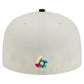 MEXICO WORLD BASEBALL CLASSIC TWO TONE  CUSTOM 59FIFTY FITTED HAT - CHROME WHITE/BLACK