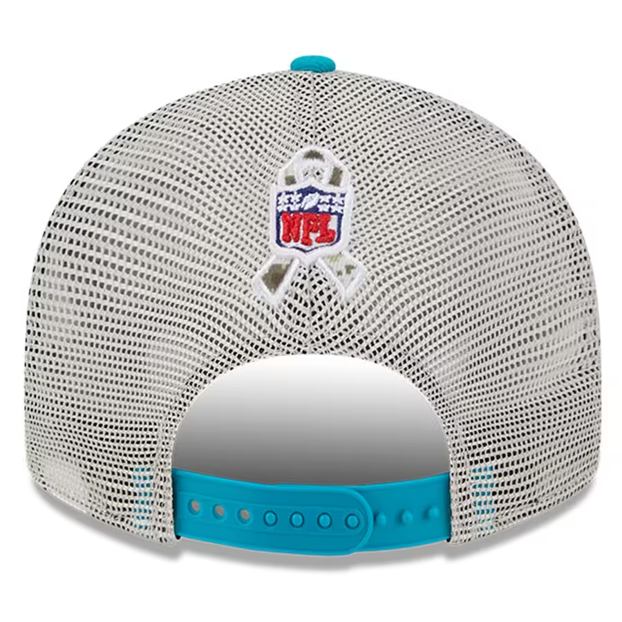 MIAMI DOLPHINS 2023 SALUTE TO SERVICE LOW PROFILE 9FIFTY SNAPBACK