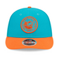 MIAMI DOLPHINS 2023 SIDELINE LOW PROFILE 9FIFTY SNAPBACK HAT
