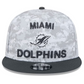 MIAMI DOLPHINS 2024 NFL SALUTE TO SERVICE 9FIFTY SNAPBACK HAT
