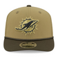 MIAMI DOLPHINS 2025 NFL SALUTE TO SERVICE 9SEVENTY ADJUSTABLE HAT - GREEN