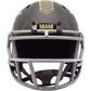 MIAMI DOLPHINS 2025 NFL SALUTE TO SERVICE RIDDELL SPEED MINI HELMET