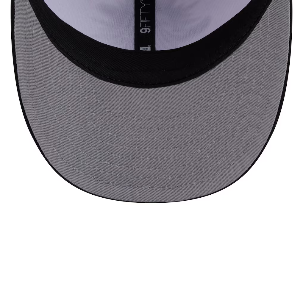 MIAMI DOLPHINS 2026 NFL DRAFT 9FIFTY SNAPBACK HAT - WHITE/BLACK