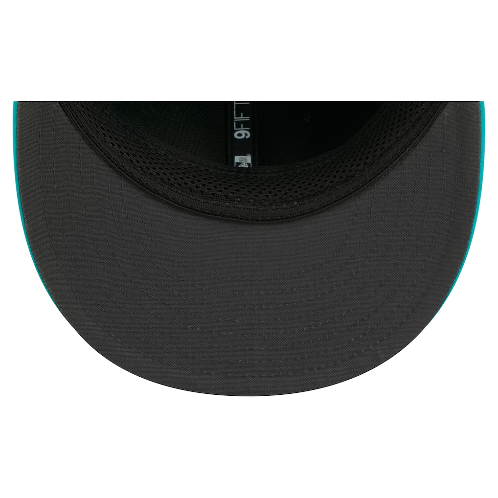 MIAMI DOLPHINS 2026 NFL SIDELINE 9FIFTY SNAPBACK HAT - AQUA