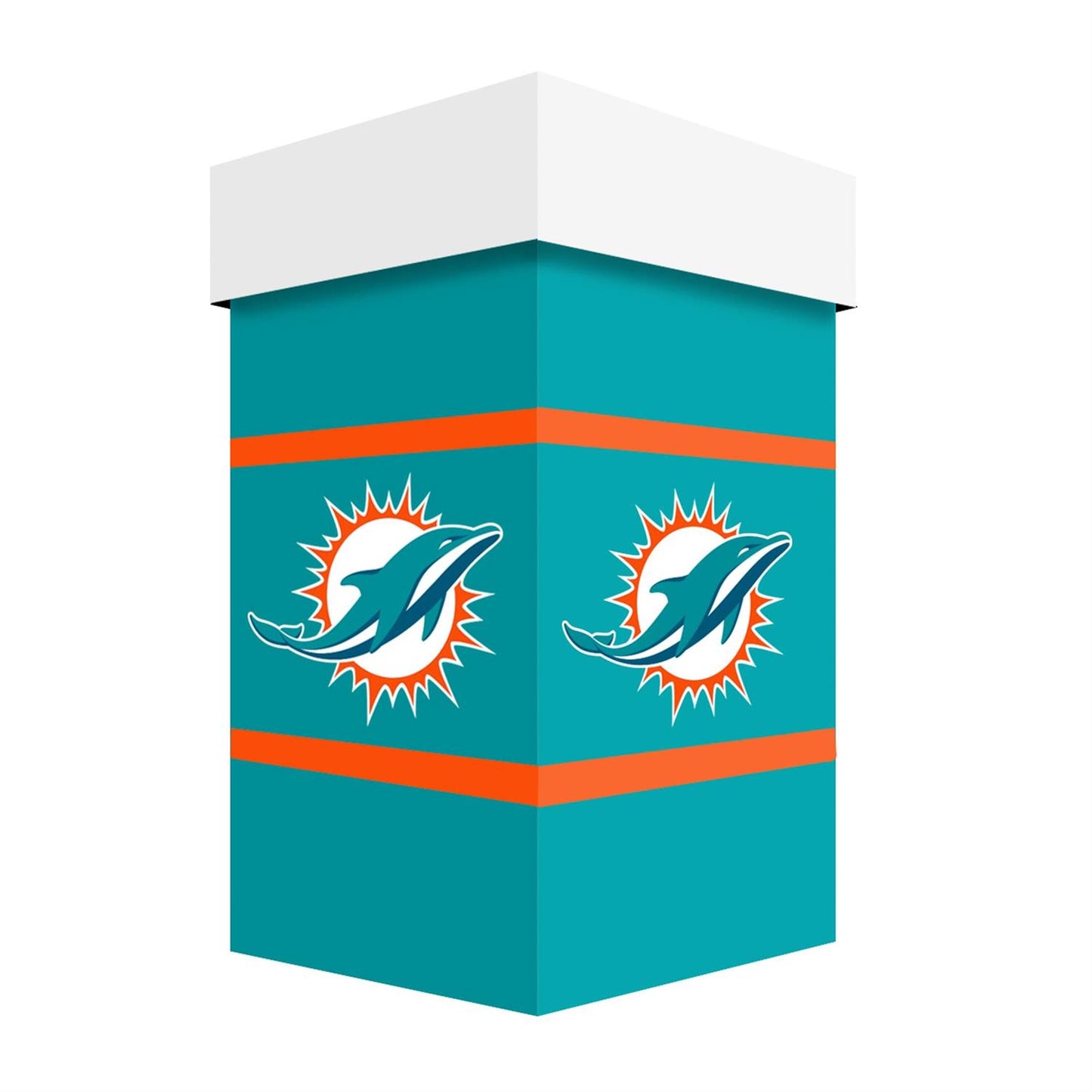 MIAMI DOLPHINS 24OZ CERAMIC STEIN CUP WITH GIFT BOX