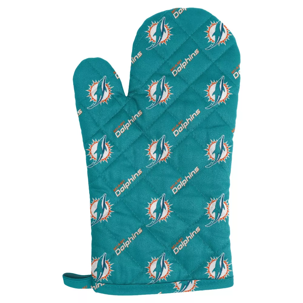 MIAMI DOLPHINS JUEGO DE 3 PIEZAS DELANTAL JUEGO DE SOMBRERO