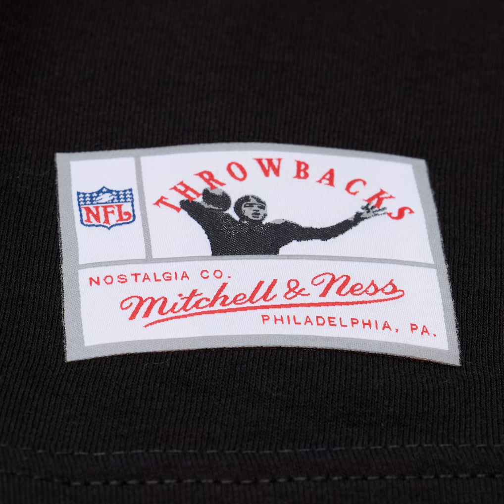 MIAMI DOLPHINS DAN MARINO MEN'S MITCHELL & NESS REAL BIG FACE T-SHIRT - BLACK