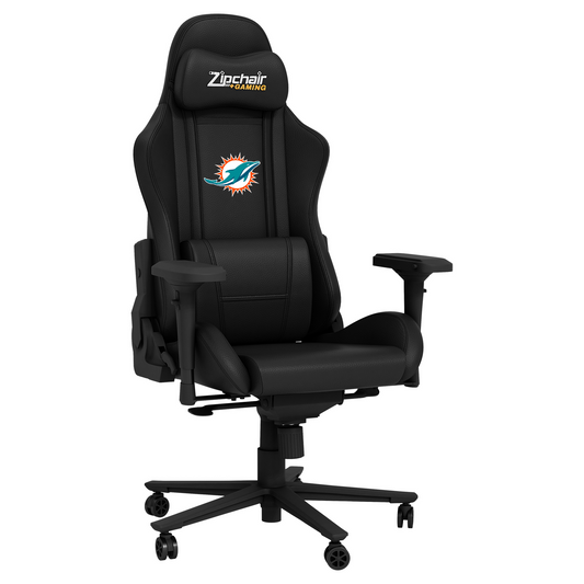 MIAMI DOLPHINS XPRESSION PRO GAMING CHAIR WITH PRIMARY LOGO