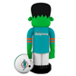 MIAMI DOLPHINS HALLOWEEN LAWN INFLATABLE STEINBACKER