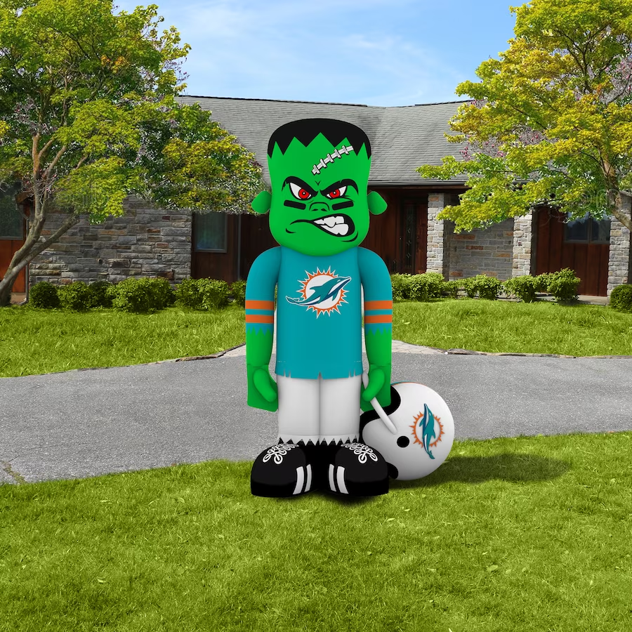 MIAMI DOLPHINS HALLOWEEN LAWN INFLATABLE STEINBACKER