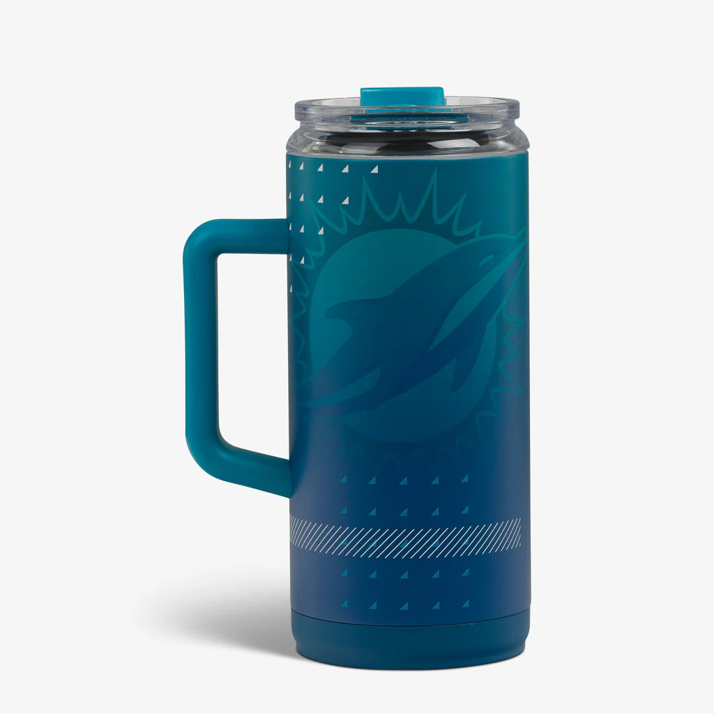 MIAMI DOLPHINS IGLOO NFL 1L BEER MUG - AQUA