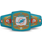 MIAMI DOLPHINS IGLOO WWE LEGACY BELT COOLER - TEAL