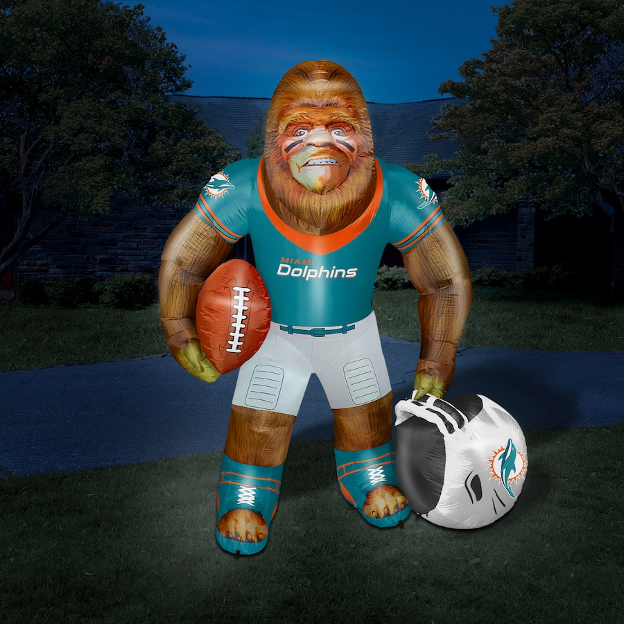 MIAMI DOLPHINS INFLATABLE BIG FOOTBALLER