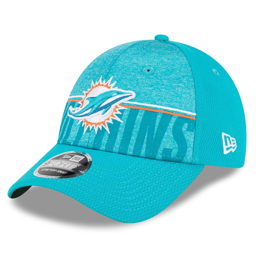 MIAMI DOLPHINS KIDS 2023 TRAINING CAMP 9FORTY STRETCH-SNAP GORRO