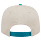 MIAMI DOLPHINS LOYAL CORDUROY 9SEVENTY STRETCH-SNAP ADJUSTABLE HAT - CHROME WHITE/AQUA