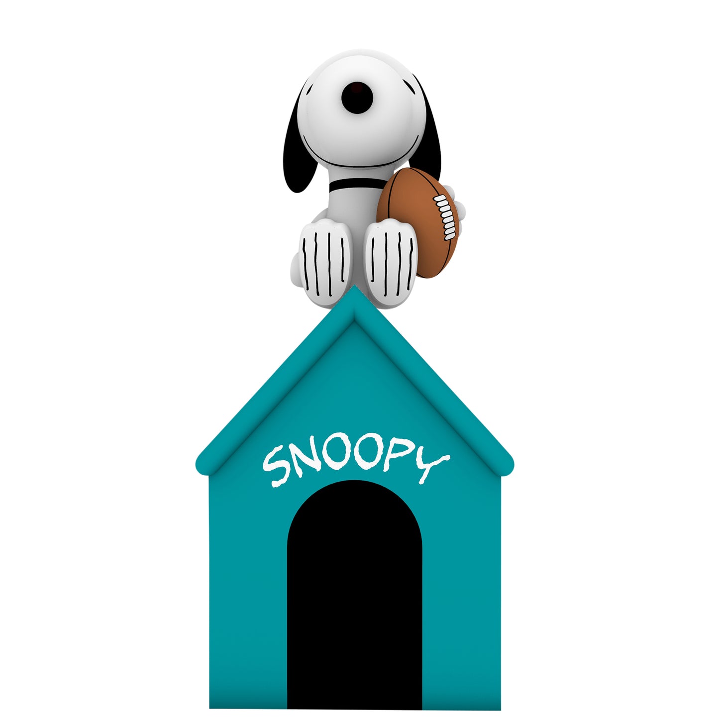 MIAMI DOLPHINS NFL INFLATABLE PEANUTS 5' SNOOPY DOG HOUSE