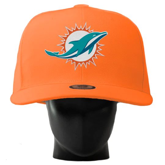 MIAMI DOLPHINS NOGGIN OVERSIZED HAT - ORANGE