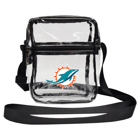 MIAMI DOLPHINS STADIUM APPROVED CLEAR SIDELINE PURSE