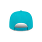 MIAMI DOLPHINS STATED 9SEVENTY STRETCH-SNAP ADJUSTABLE HAT - AQUA