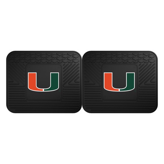 MIAMI HURRICANES UTILITY MAT SET