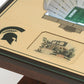 MICHIGAN STATE SPARTANS 25 LAYER 3D STADIUM LIGHTED END TABLE