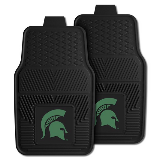 MICHIGAN STATE SPARTANS VINYL CAR MAT SET